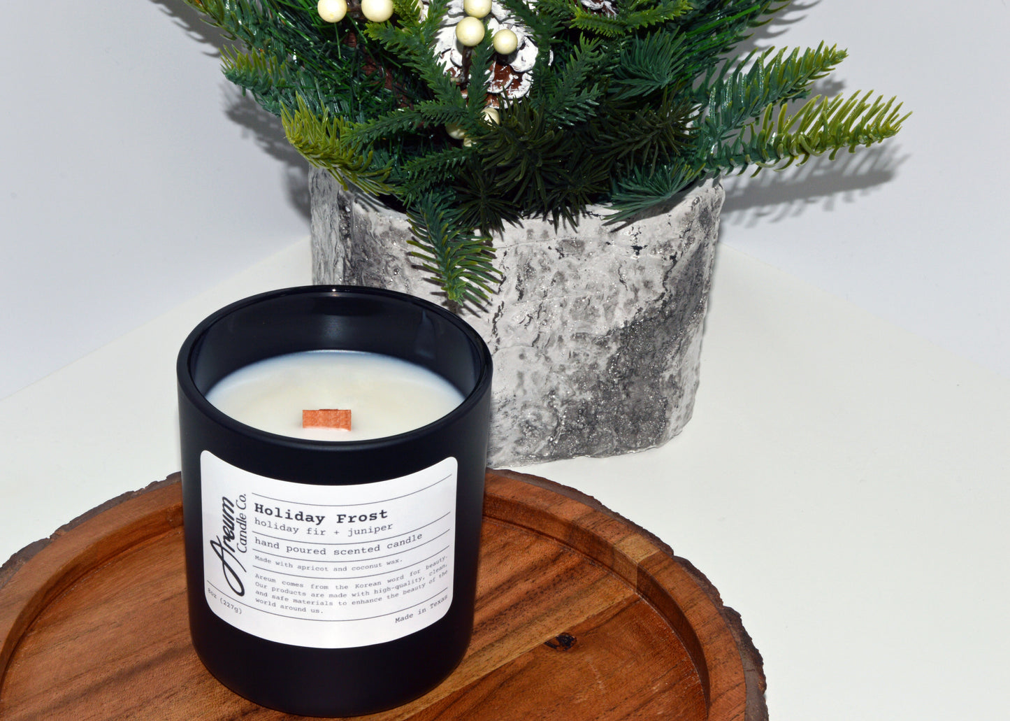 Holiday Frost 8oz Candle